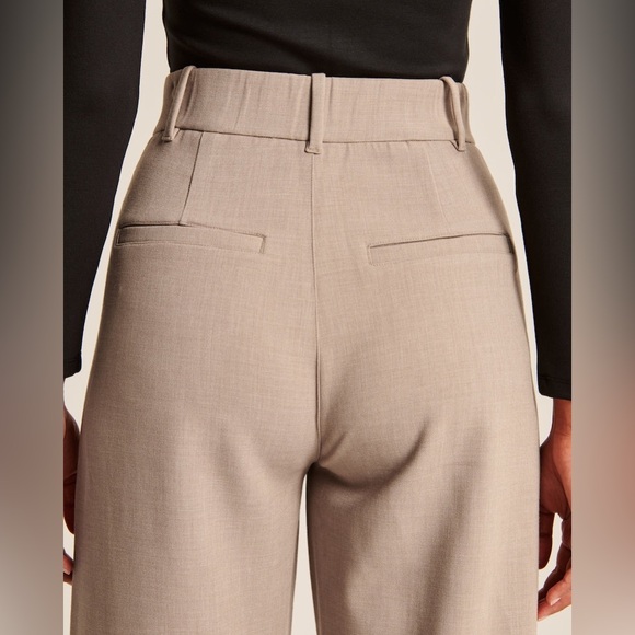 Daisy Grace Taupe Wide-Leg Pants *NWOT* - Picture 5 of 8